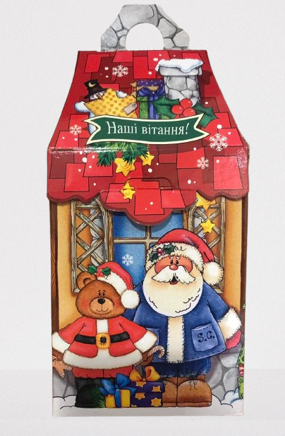 Новорічний подарунок NEW «Наші вітання» ТМ Голуба Світс 500 грам